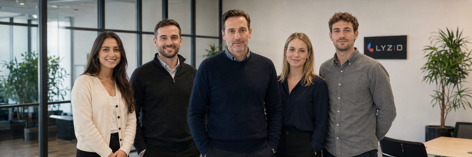 Das Lyzio-Team im Hamburger Büro