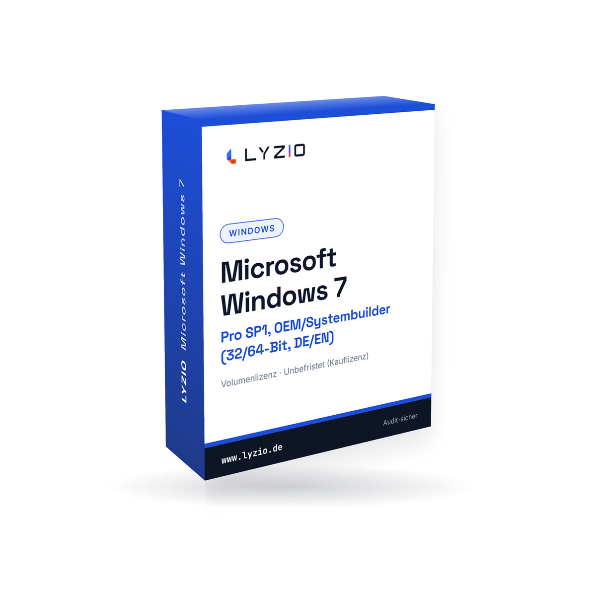 Microsoft Windows 7 Pro SP1, OEM/Systembuilder (32/64-Bit, DE/EN)