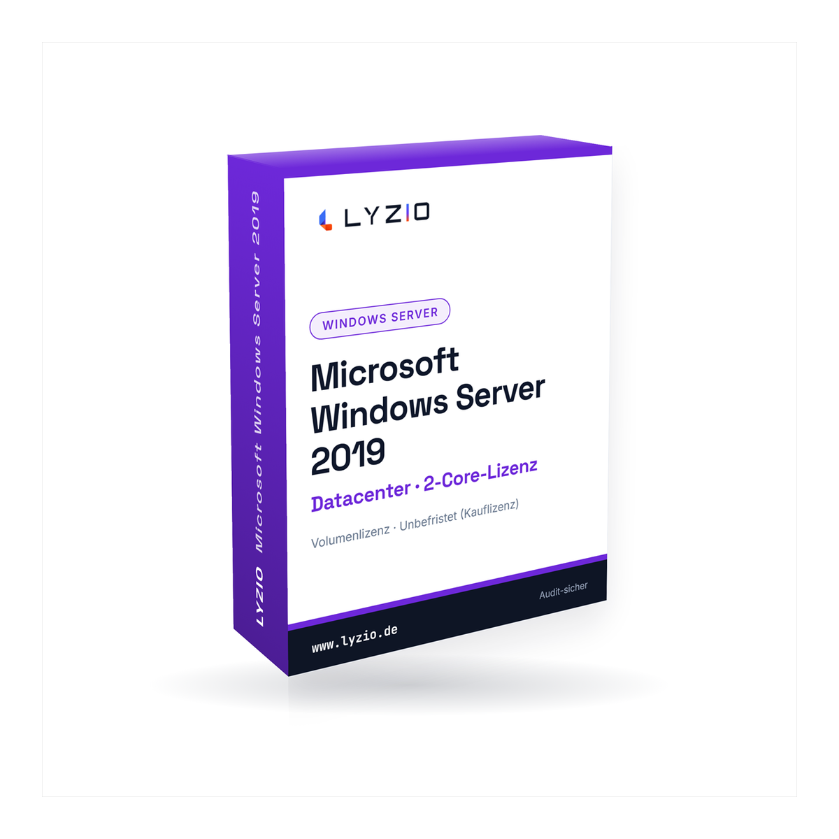 Microsoft Windows Server 2019 Datacenter · 2-Core-Lizenz